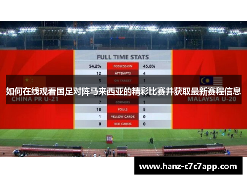 如何在线观看国足对阵马来西亚的精彩比赛并获取最新赛程信息