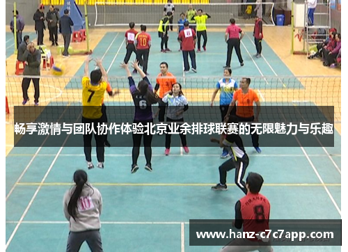 畅享激情与团队协作体验北京业余排球联赛的无限魅力与乐趣